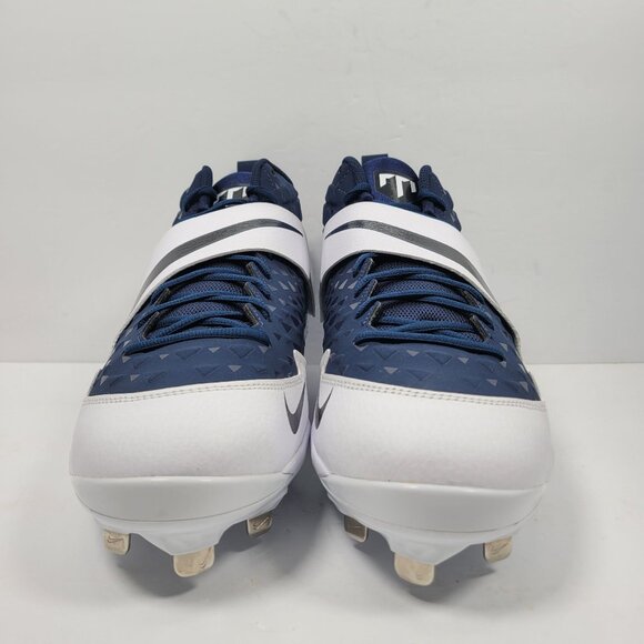 Nike Force Air Trout 6 Pro Men's Navy White Cleats AR9815-401 US Size 12.5 NWB - Picture 5 of 10